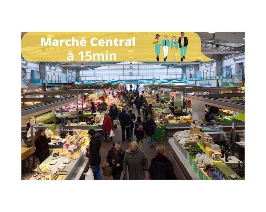 L'Iris 8 Min De La Gare Terrasse Netflix Lägenhet Nancy Exteriör bild